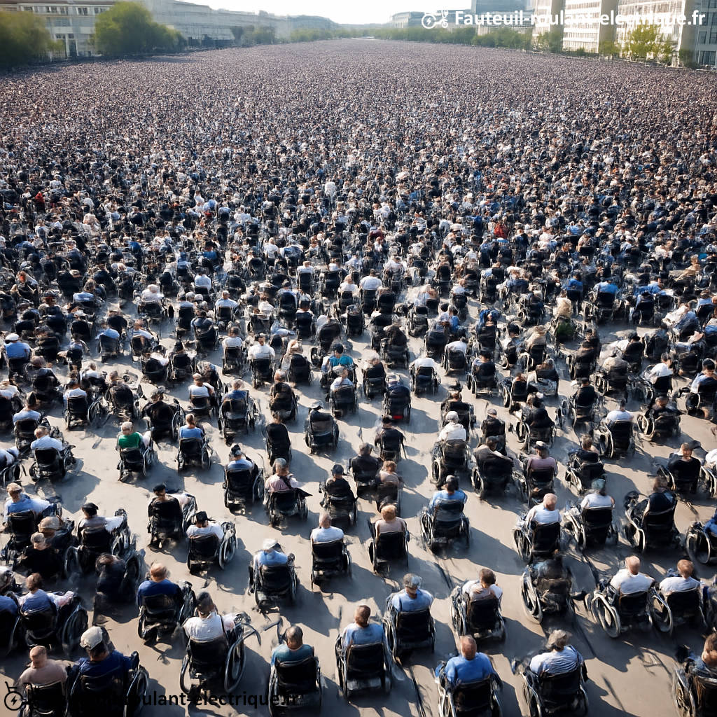 100 000 fauteuils roulants par an france