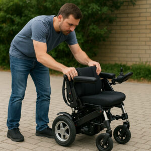 Fauteuil roulant pliable