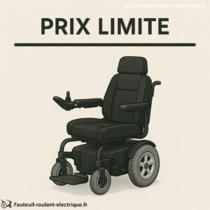 PLV prix limite de vente fauteuil roulant