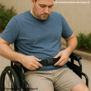 ceinture de fauteuil roulant