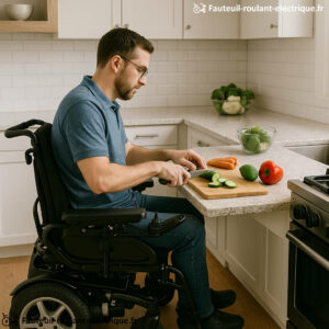 cuisine plan de travail fauteuil roulant 2
