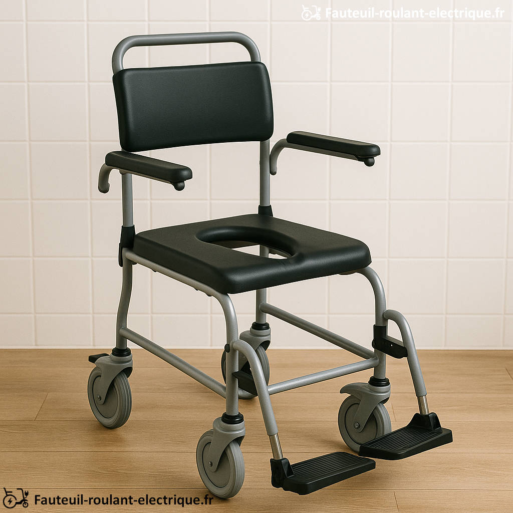 fauteuil de douche et de transfert