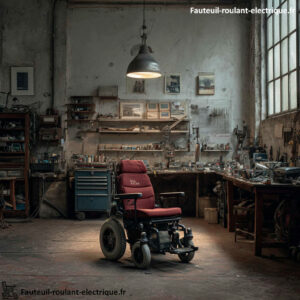 fauteuil roulant cassé 5 ans