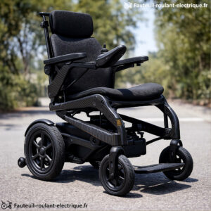 fauteuil roulant électrique ultra-light en carbone