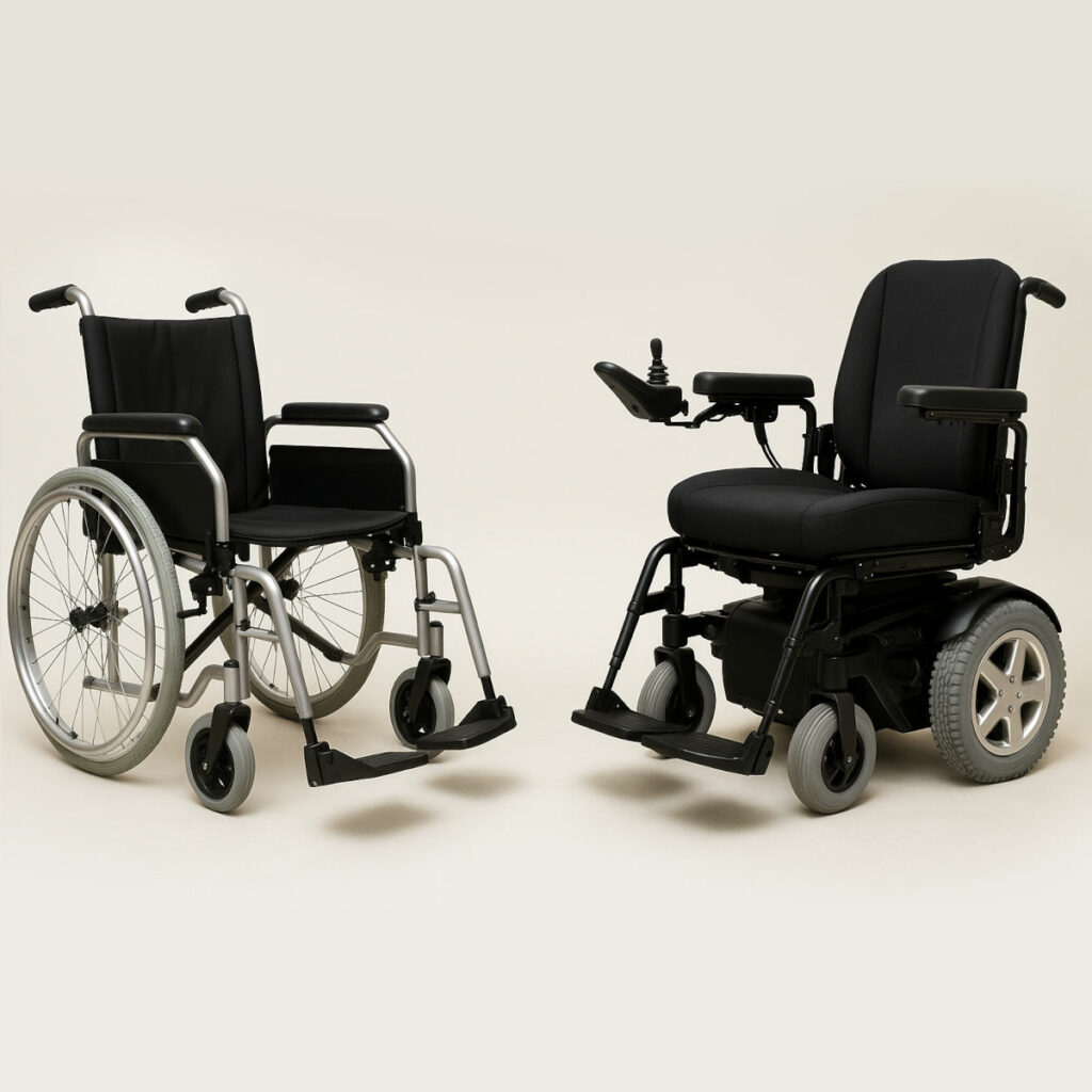 fauteuil roulant manuel vs électrique choisir