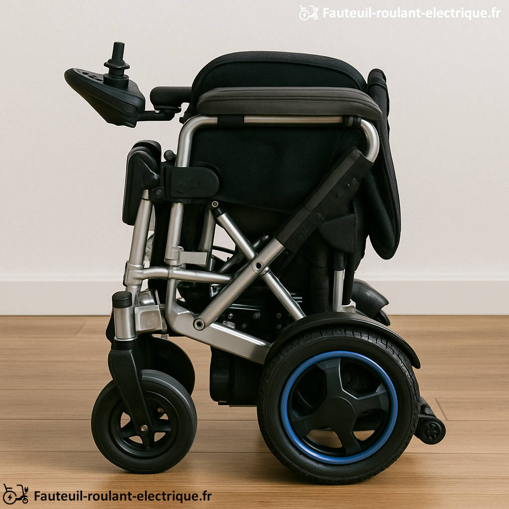 fauteuil roulant plié pliage pliable
