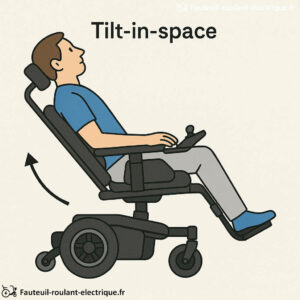 inclinaison fauteuil tilt-in-space