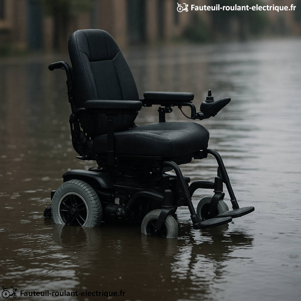 ip eau humidité fauteuil roulant électrique