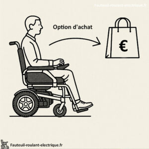 option achat fauteuil roulant location