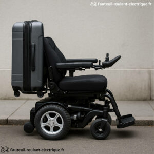 porte valise fauteuil roulant