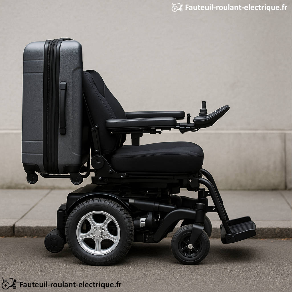 porte valise fauteuil roulant