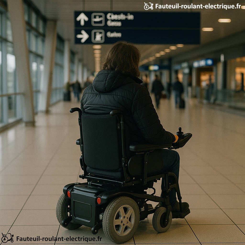 prendre l'avion en fauteuil roulant