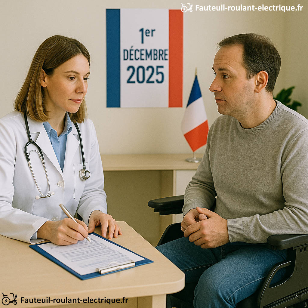 prescription fauteuil roulant réforme 2025