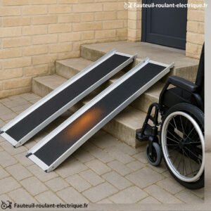 rampes amovibles fauteuil roulant