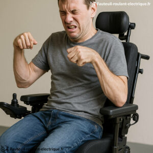 spasmes musculaires contractions raideurs fauteuil roulant