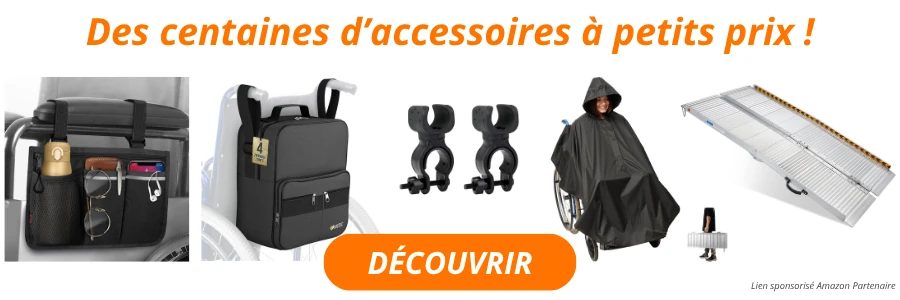 Accessoires pour fauteuil roulant
